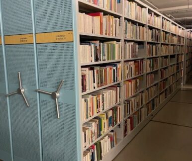 Kompaktusanlage im Magazin der DNB