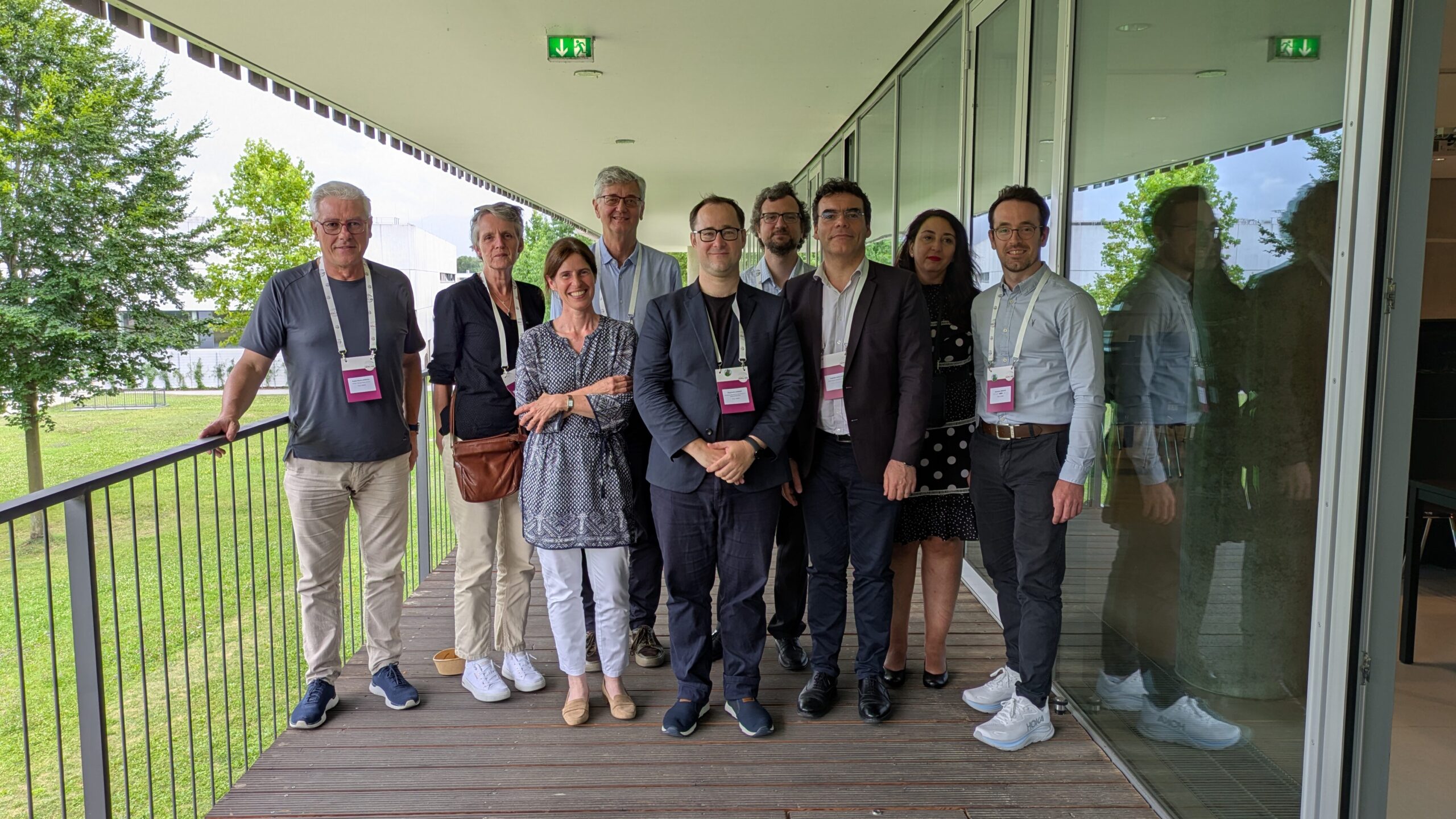 Gruppenbild der National Libraries Study Group in Salzburg