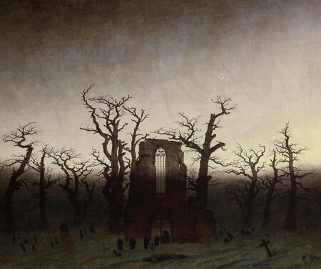 Caspar David Friedrichs Gemälde Abtei im Eichwald