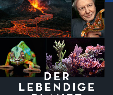 Titelcover des Buches Der lebendige Planet vonDavid Attenborough
